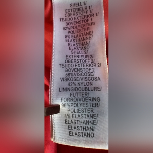 AIDAN MATTOX WOMEN'S/MISSES SIZE 12 RED OCCASION DRESS PARTY DATE WEDDING - Picture 9 of 10